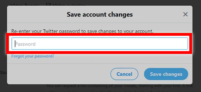 Enter your password when prompted