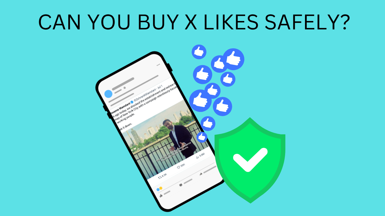 buy x likes safely