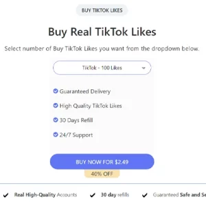 Buy TikTok Likes Packages