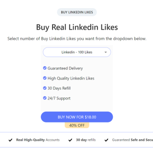 buy real linkedin likes