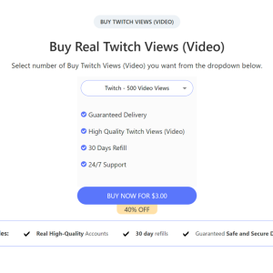 buy real twitch video views