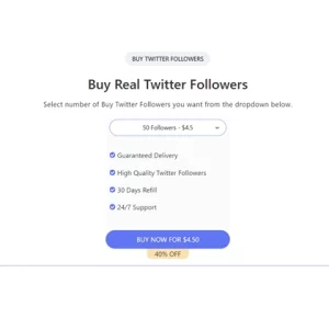 buy real twitter followers