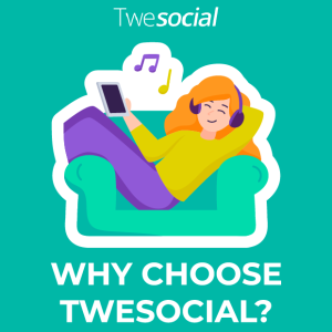 why choose twesocial to buy spotify monthly listeners