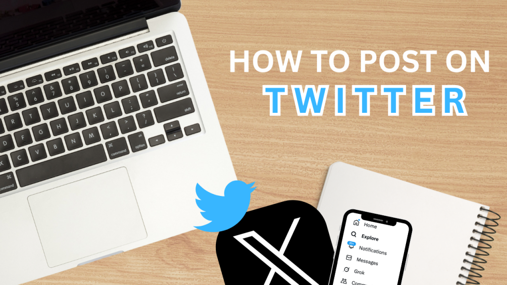 how to post on twitter