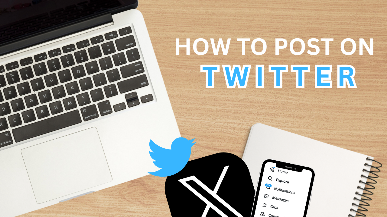 how to post on twitter