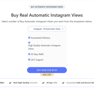 buy real automatic instagram views