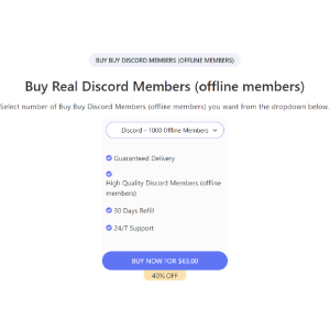 buy real discord members