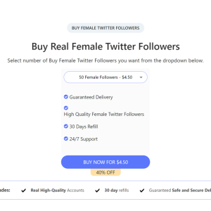 buy real female twitter followers