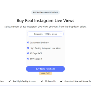 buy real instagram live views