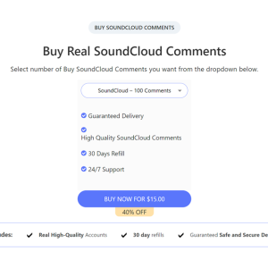 buy real soundcloud comments