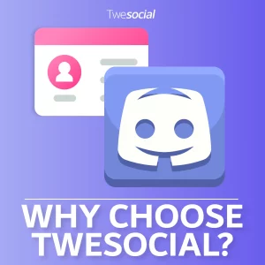 why choose twesocial to buy discord members