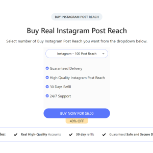 Buy Instagram Post Reach Cheap