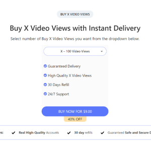 buy real x video views