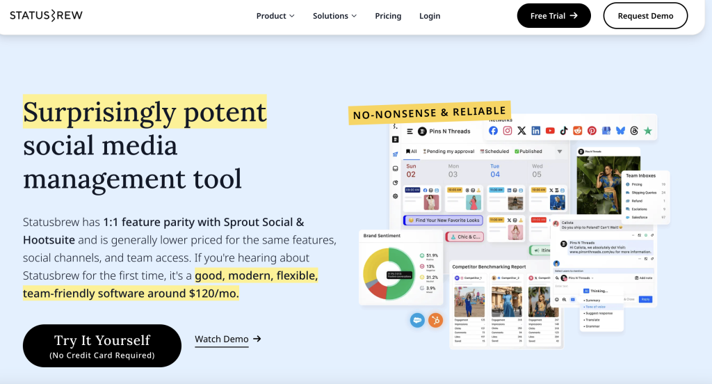 status brew twitter tools