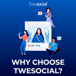 why choose twesocial to buy x likes