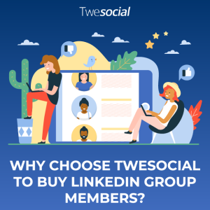 Why choose twesocial to buy linkedin group members