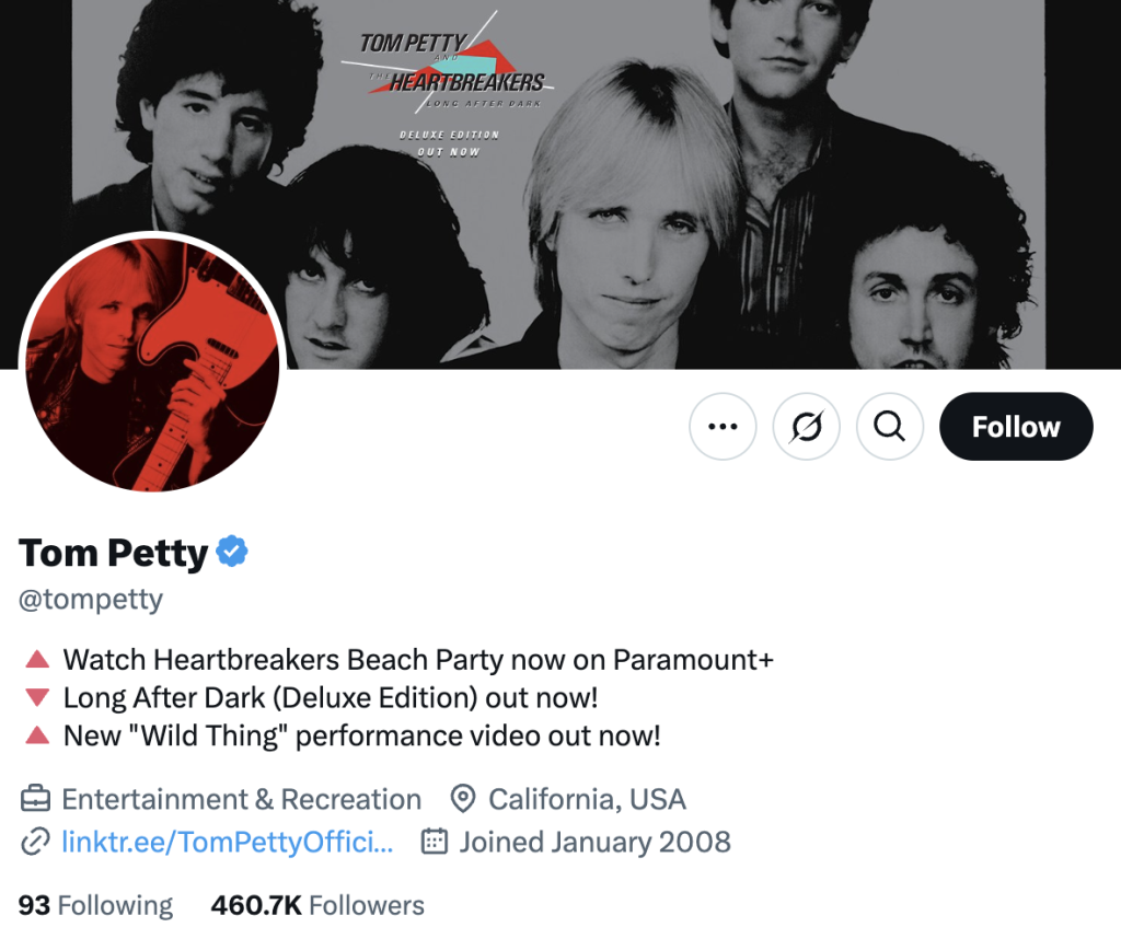 twitter header example ideas