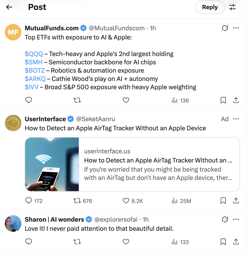 twitter replies