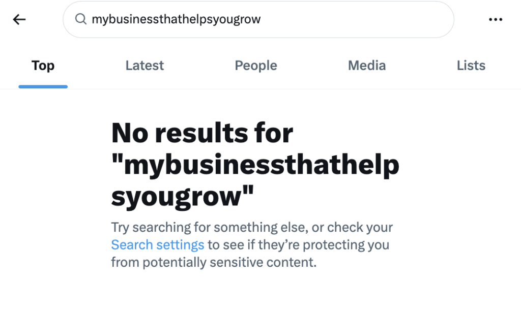 bad twitter username