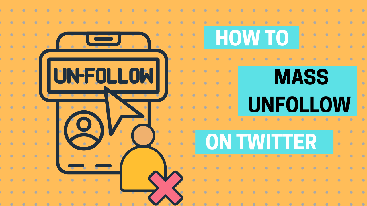 how to mass unfollow on twitter