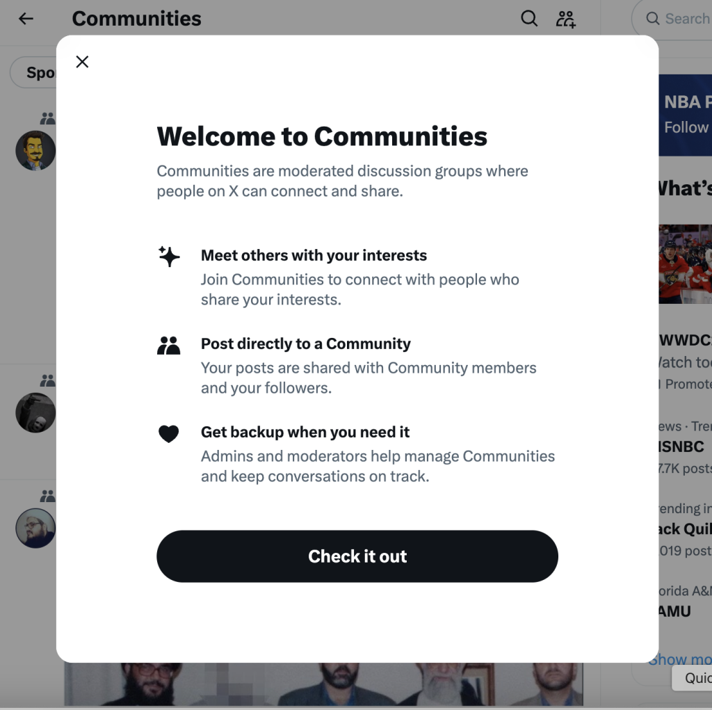 twitter communities