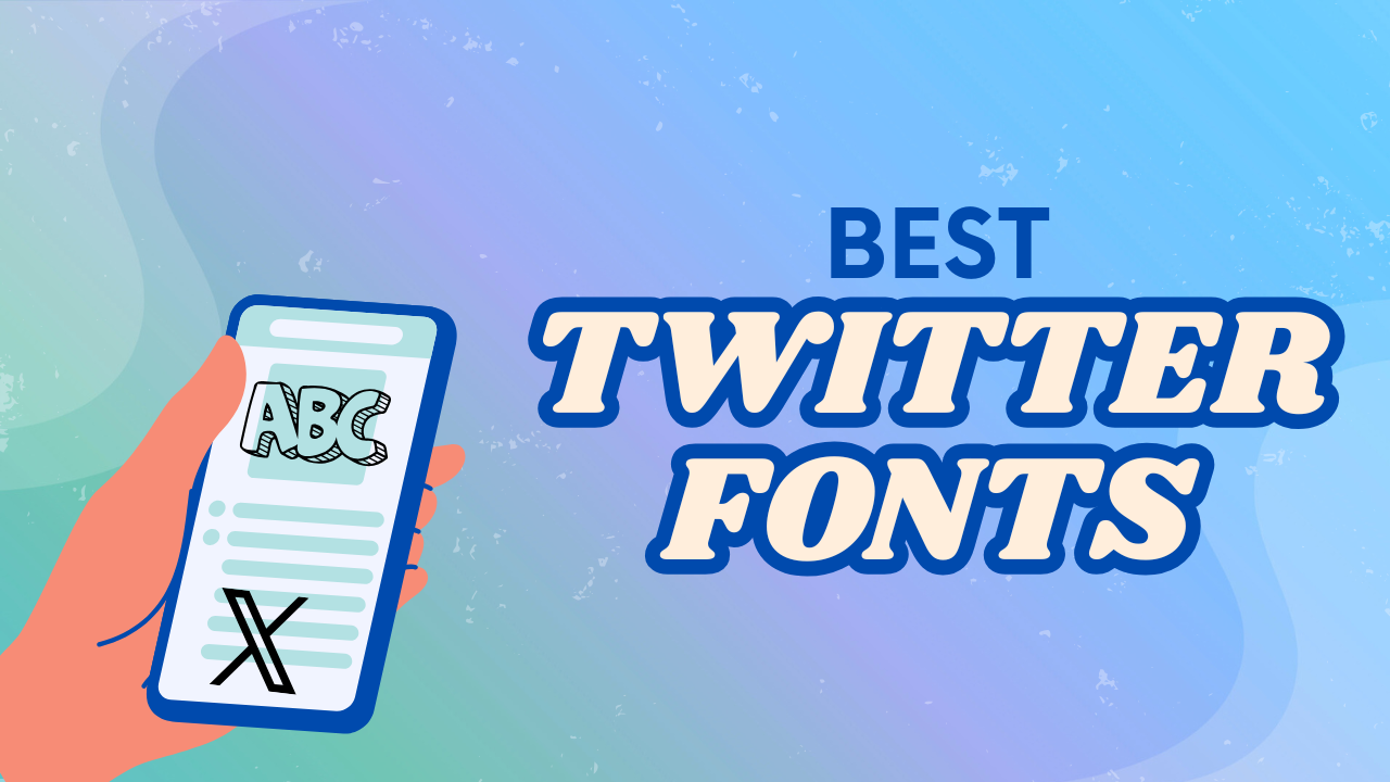 best twitter fonts