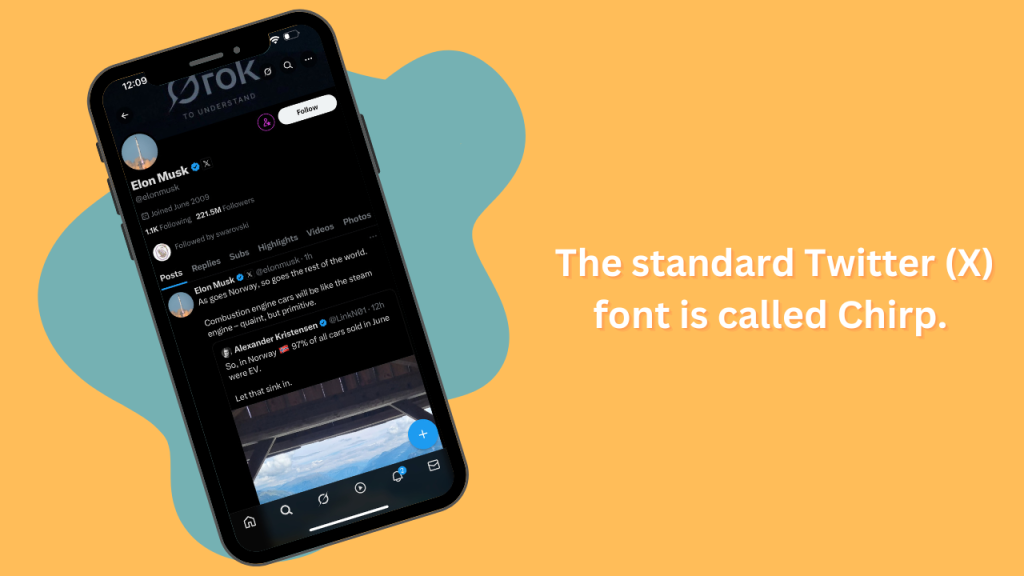 what font does twitter use? 