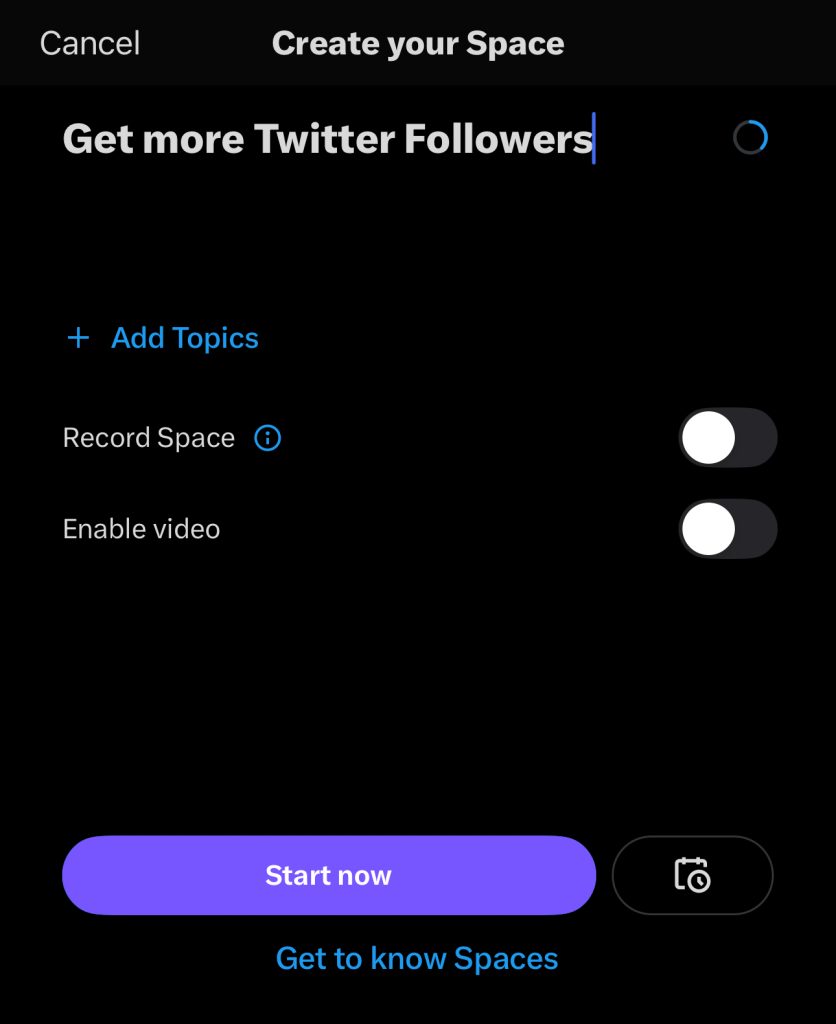 get more x followers twitter spaces