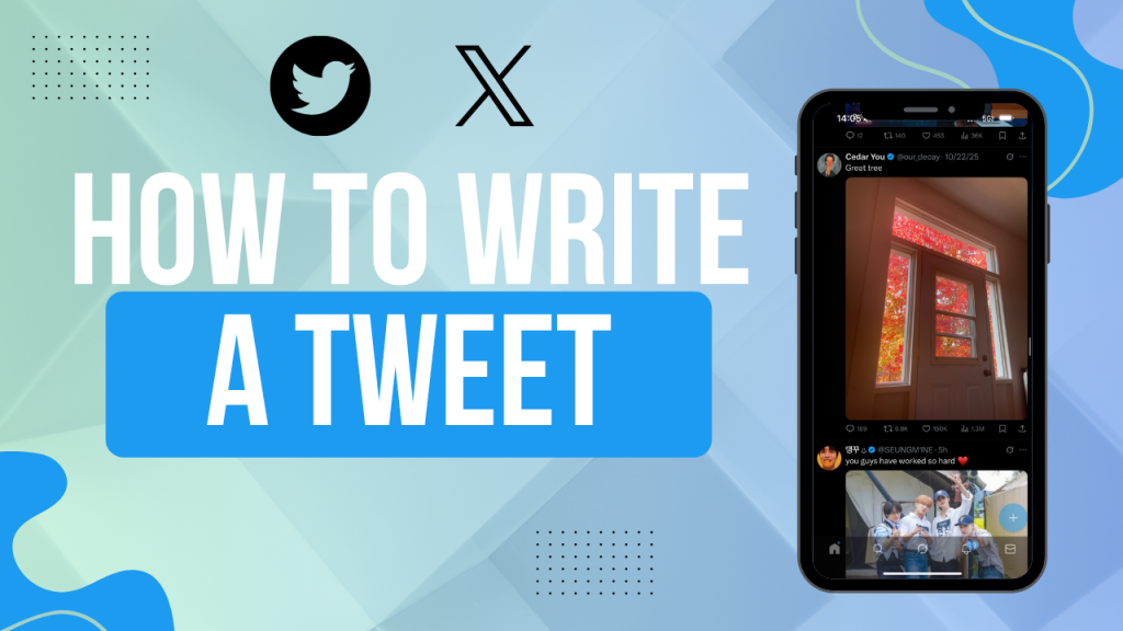 how to write a tweet