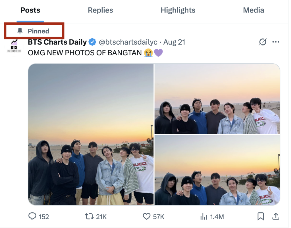 how to pin a tweet on twitter