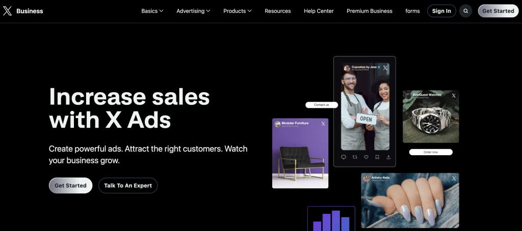 Twitter for business ads 
