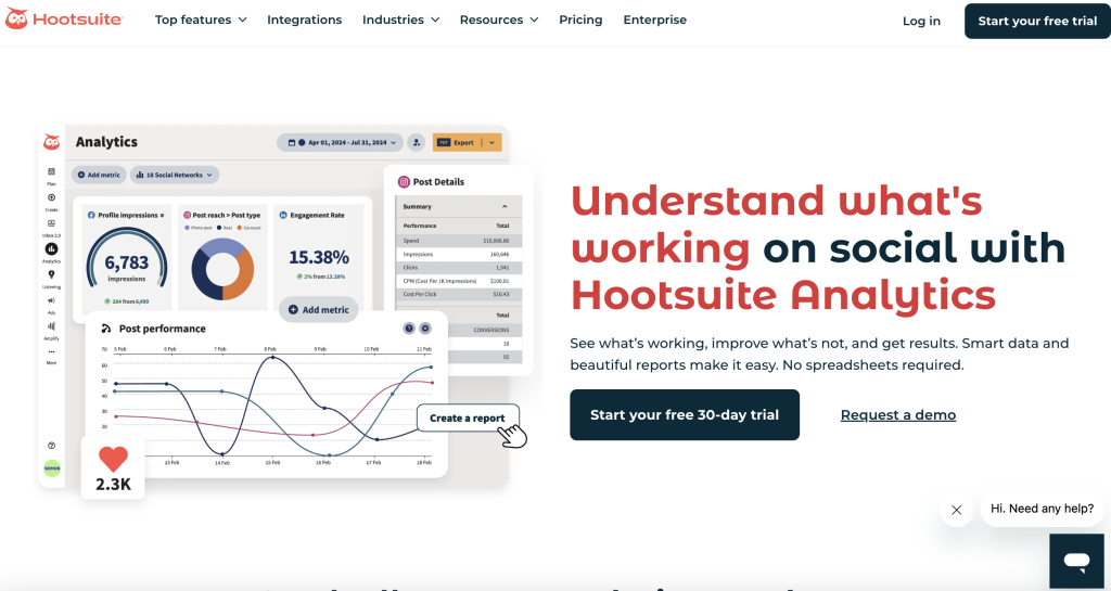 twitter analytics tools hootsuite