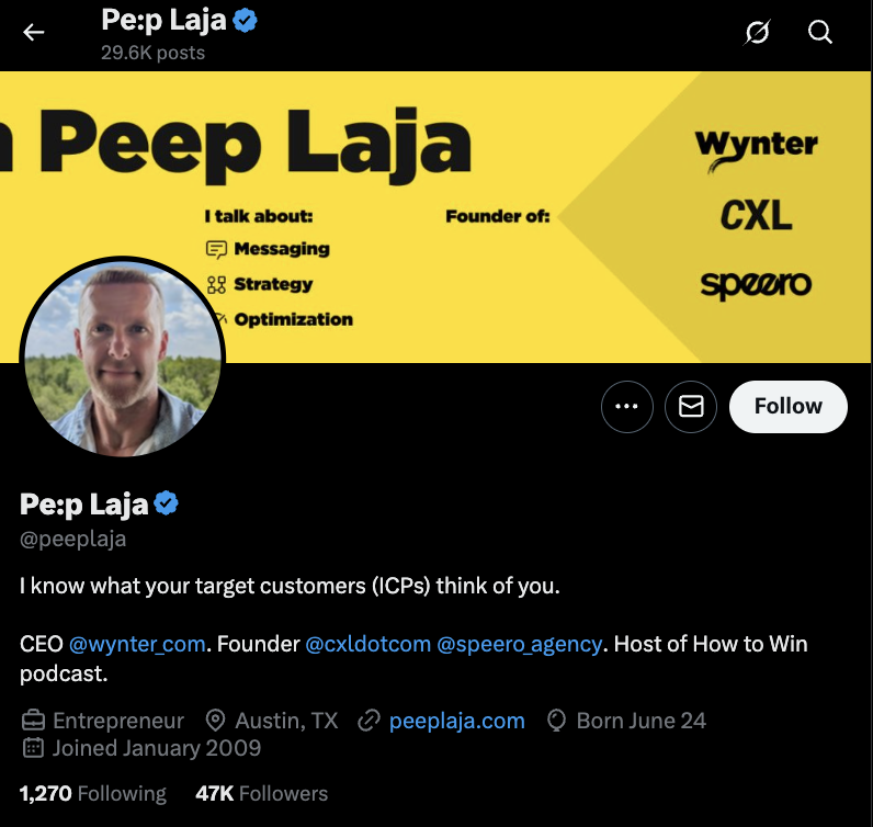 twitter marketers peeplaja