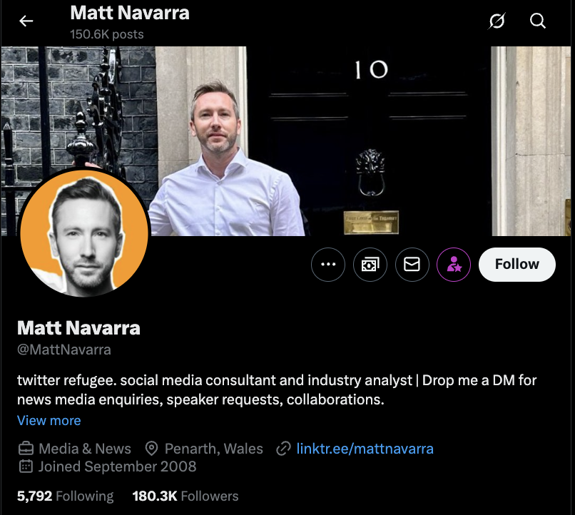 matt navarra twitter marketer