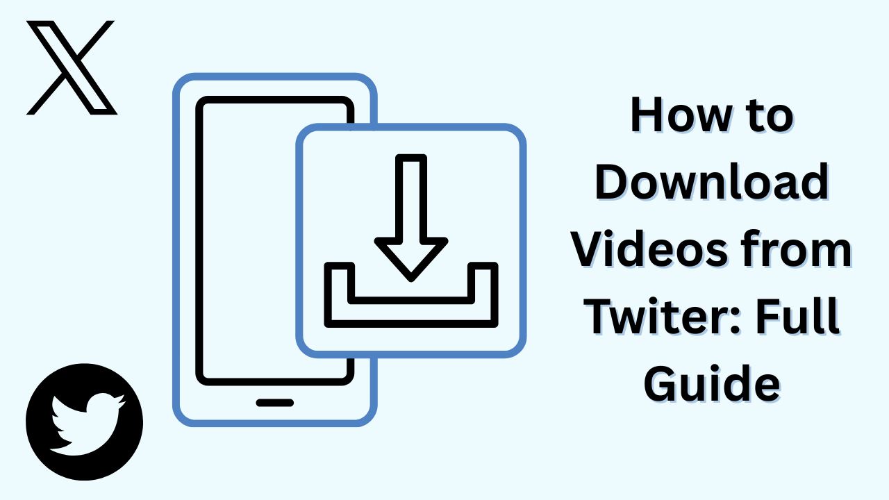 how to download videos from twitter